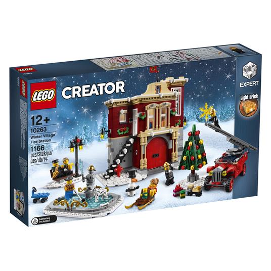 LEGO Creator Expert (10263). Caserma dei pompieri del villaggio invernale -  LEGO - Creator Expert - Edifici e architettura - Giocattoli