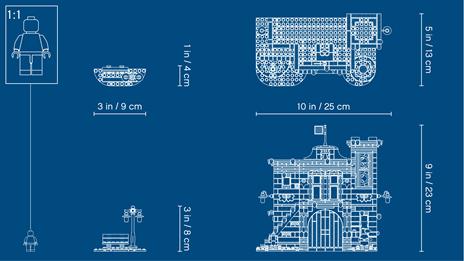 LEGO Creator Expert (10263). Caserma dei pompieri del villaggio invernale - 10