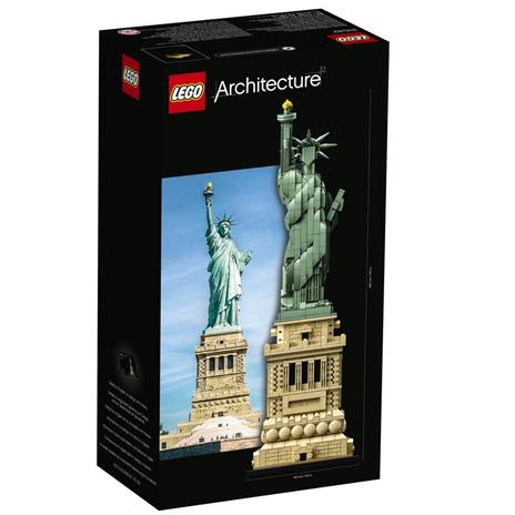 LEGO Architecture 21042 Statua della Libertà, Set di Costruzioni e Idea Regalo Collezionabile, Souvenir di New York - 9