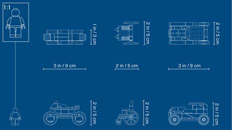 LEGO Classic (10715). Mattoncini su ruote - 11