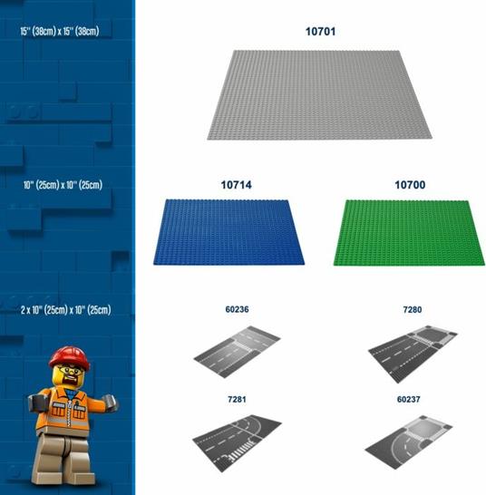 LEGO Classic (10714). Base blu - LEGO - Classic - Set mattoncini -  Giocattoli