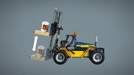 LEGO Technic (42079). Carrello elevatore Heavy Duty - 9