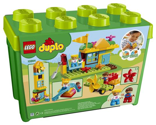 LEGO Duplo My First (10864). La mia grande scatola di mattoncini - Parco giochi - 2