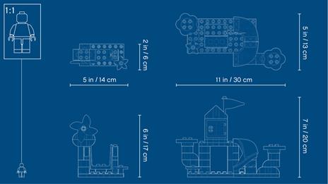 LEGO Duplo My First (10864). La mia grande scatola di mattoncini - Parco giochi - 10