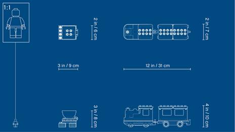 LEGO DUPLO 10874 Treno a Vapore, Set Push & Go, Luci e Suoni, Giocattolo con Mattoncini, Giochi per Bambini dai 2 ai 5 Anni - 10