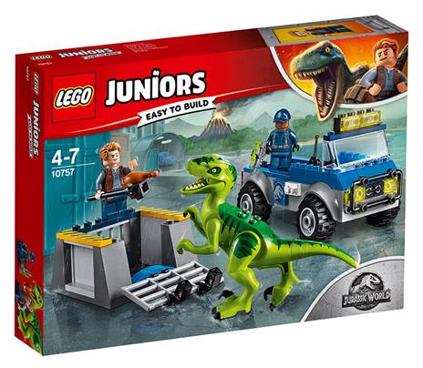 LEGO Juniors (10757). Camion per il soccorso di Velociraptor