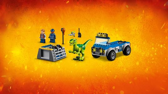 LEGO Juniors (10757). Camion per il soccorso di Velociraptor - 5