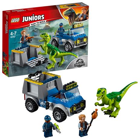 LEGO Juniors (10757). Camion per il soccorso di Velociraptor - 9
