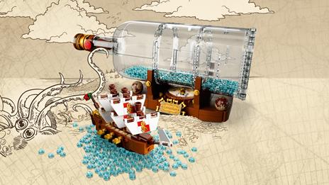 LEGO Ideas (21313). Nave in bottiglia - 5