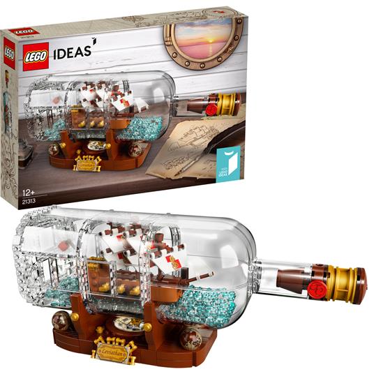 LEGO Ideas (21313). Nave in bottiglia - 7