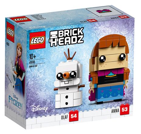 LEGO BrickHeadz (41618). Anna e Olaf