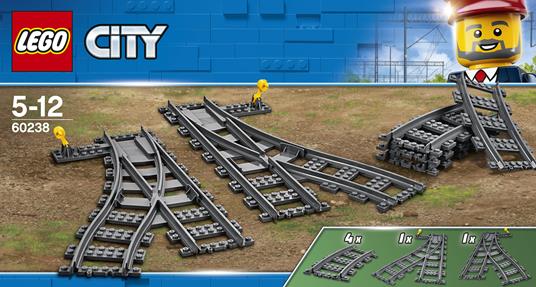 LEGO City (60238) Scambi Treno - 2