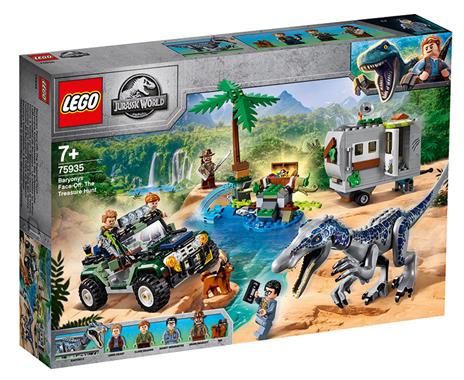 LEGO Jurassic World (75935). Faccia a faccia con il Baryonyx: caccia al tesoro