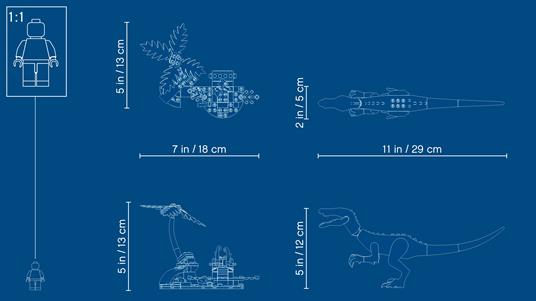 LEGO Jurassic World (75935). Faccia a faccia con il Baryonyx: caccia al tesoro - 8
