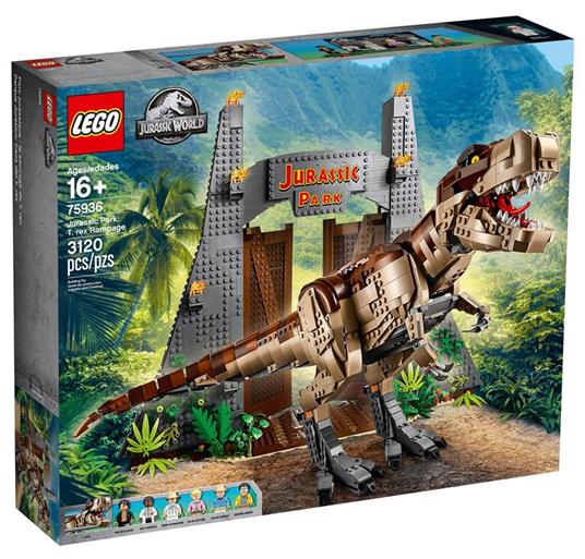 LEGO® 75936 - Jurassic Park: la furia del T. rex