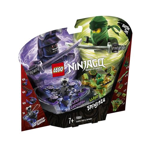 LEGO Ninjago (70664). Lloyd contro Garmadon Spinjitzu