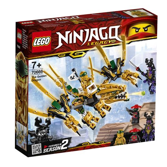 LEGO Ninjago (70666). Il Dragone d'oro
