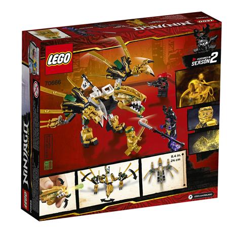 LEGO Ninjago (70666). Il Dragone d'oro - 11