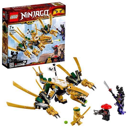 LEGO Ninjago (70666). Il Dragone d'oro - 2