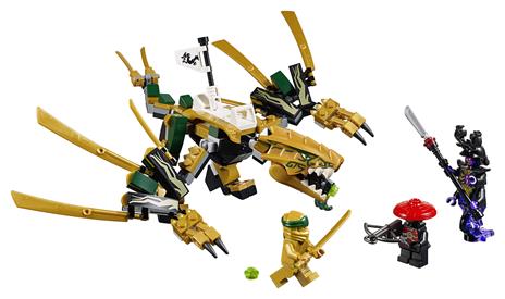 LEGO Ninjago (70666). Il Dragone d'oro - 3