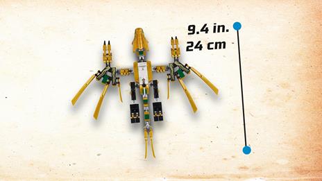 LEGO Ninjago (70666). Il Dragone d'oro - 6