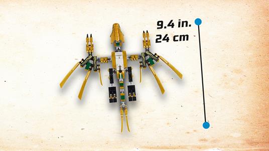 LEGO Ninjago (70666). Il Dragone d'oro - 6