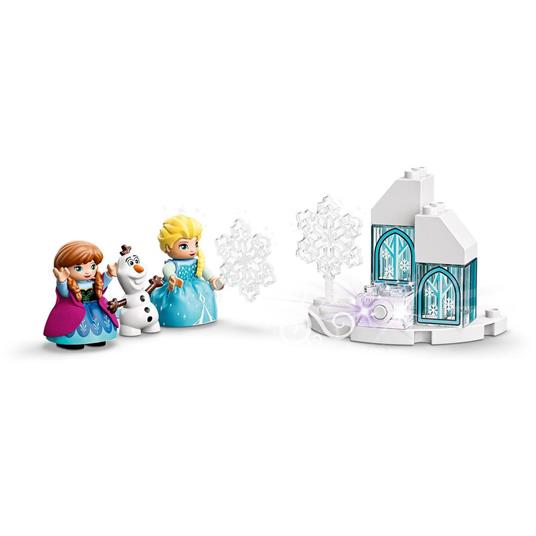 LEGO DUPLO 10899 Disney Princess Il Castello di Ghiaccio di Frozen, Set con Luci, Mini Bamboline di Elsa, Anna e Olaf - 7