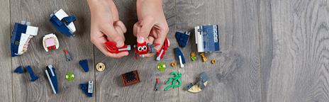 LEGO Creator 31088 Creature degli Abissi: Squalo, Granchio e Calamaro o Rana Pescatrice, Giocattoli per Bambini - 9