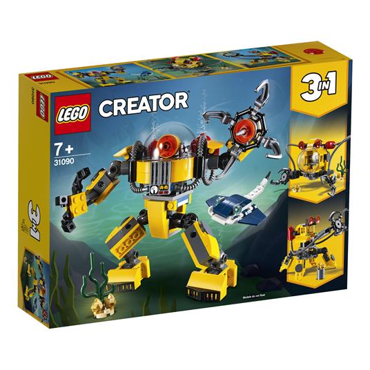 LEGO Creator (31090). Robot sottomarino