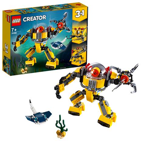 LEGO Creator (31090). Robot sottomarino - 11