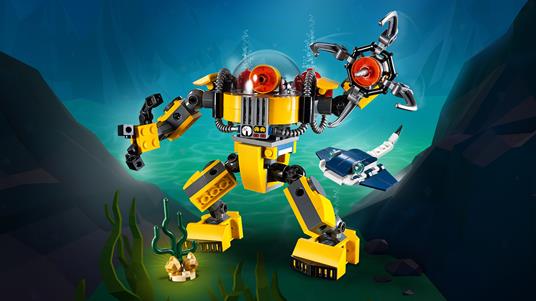 LEGO Creator (31090). Robot sottomarino - 4
