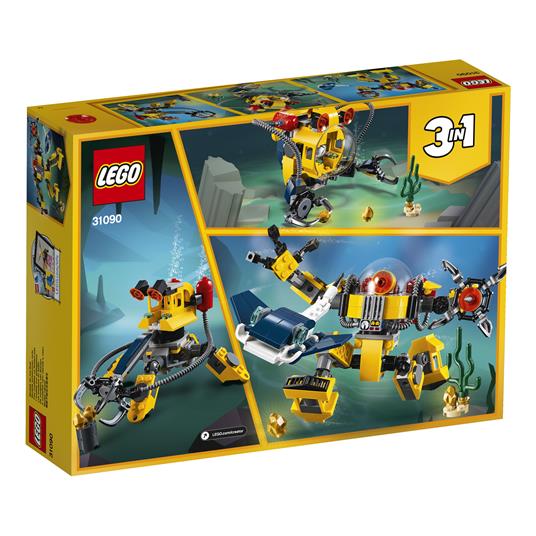 LEGO Creator (31090). Robot sottomarino - 10