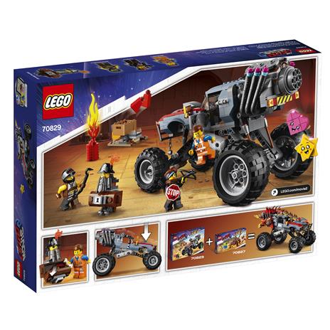 LEGO Movie (70829). Il Buggy fuggi-fuggi di Emmet e Lucy! - 12