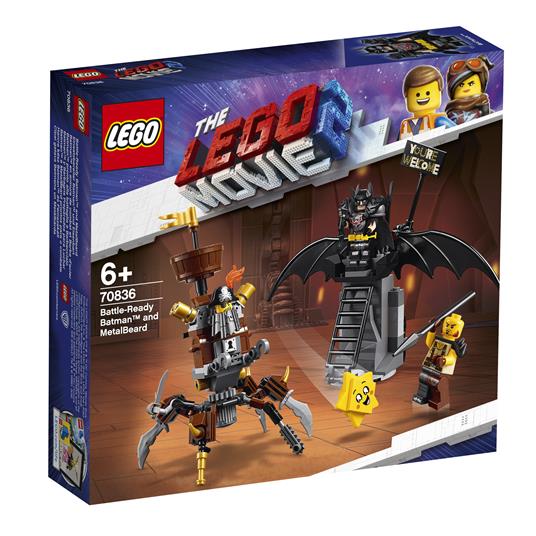 LEGO Movie (70836). Batman pronto alla battaglia e Barbacciaio
