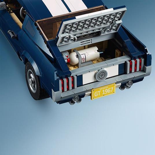 LEGO Creator 10265 Ford Mustang, Modellino da Costruire di Auto Sportiva da Collezione, Replica dell'iconica Muscle Car - 7