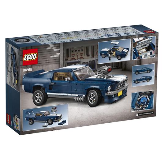 LEGO Creator 10265 Ford Mustang, Modellino da Costruire di Auto Sportiva da Collezione, Replica dell'iconica Muscle Car - 10