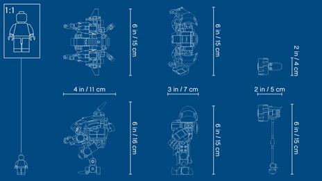 LEGO Overwatch (75973). D.Va e Reinhardt - 2