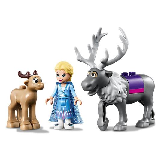 LEGO Disney 41166 Frozen 2 LAvventura sul Carro di Elsa, Giocattolo per Bambini dai 4 ai 7 Anni con Base Starter Brick - 4