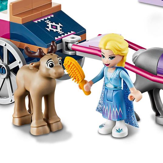 LEGO Disney 41166 Frozen 2 LAvventura sul Carro di Elsa, Giocattolo per Bambini dai 4 ai 7 Anni con Base Starter Brick - 6