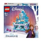 LEGO Disney 41168 Frozen 2 Il Portagioielli di Elsa Con una Mini-Doll Elsa e una Minifigure Nokk, Giocattoli da Collezione