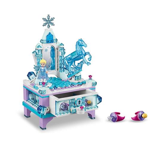 LEGO Disney 41168 Frozen 2 Il Portagioielli di Elsa Con una Mini-Doll Elsa e una Minifigure Nokk, Giocattoli da Collezione - 7