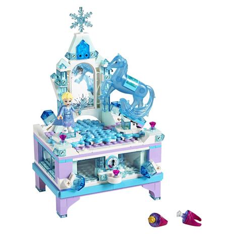 LEGO Disney 41168 Frozen 2 Il Portagioielli di Elsa Con una Mini-Doll Elsa e una Minifigure Nokk, Giocattoli da Collezione - 12