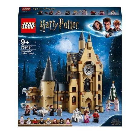 LEGO Harry Potter 75948 La Torre dell'Orologio di Hogwarts, Castello Giocattolo Compatibile, Giochi per Bambini dai 9 Anni - 2