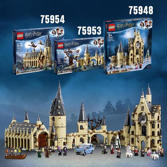 LEGO Harry Potter 75948 La Torre dell'Orologio di Hogwarts, Castello Giocattolo Compatibile, Giochi per Bambini dai 9 Anni - 9