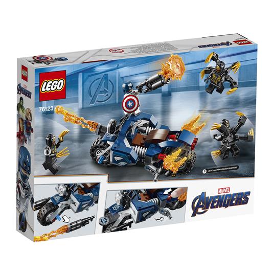 LEGO Super Heroes (76123). Veicolo Captain America - 9