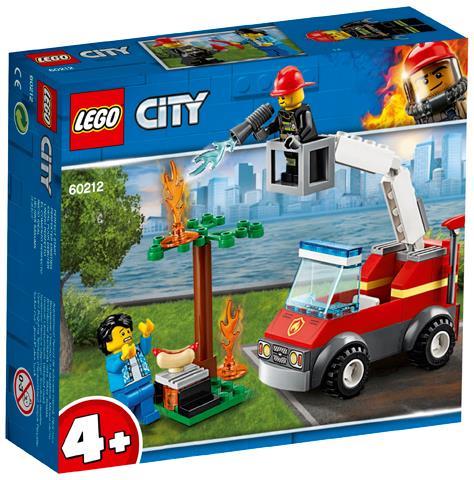 LEGO City Fire (60212). Barbecue in fumo