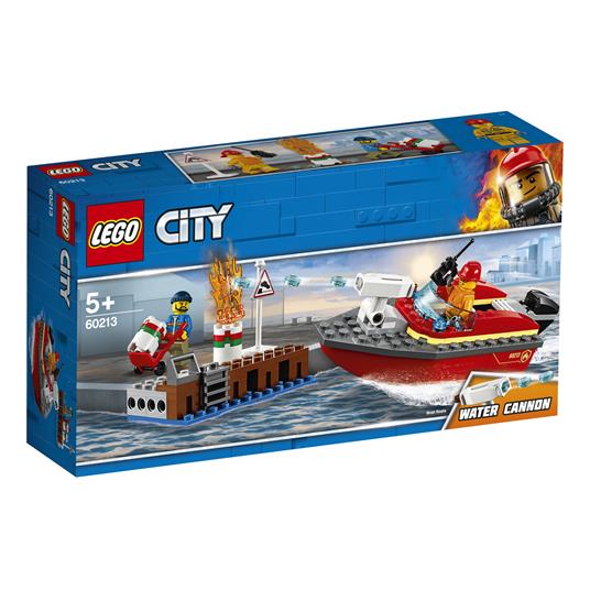 LEGO City Fire (60213). Incendio al porto