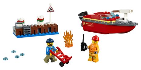 LEGO City Fire (60213). Incendio al porto - 3