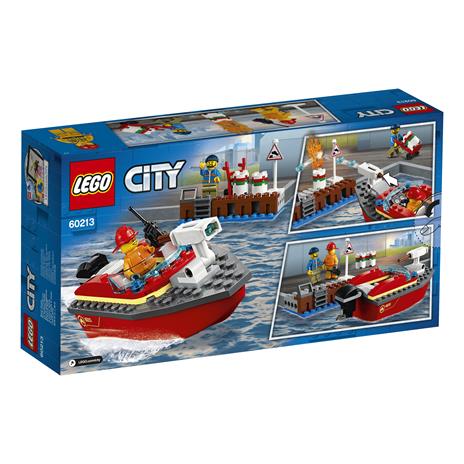 LEGO City Fire (60213). Incendio al porto - 9