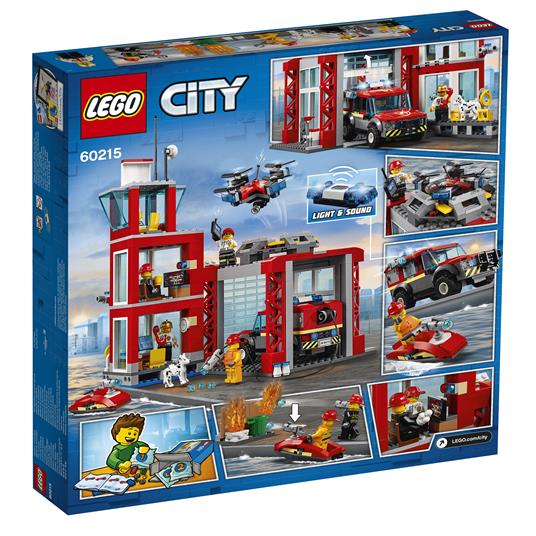 LEGO City Fire (60215). Caserma dei Pompieri - 3